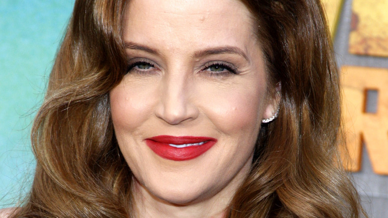 Lisa Marie Presley attending an event