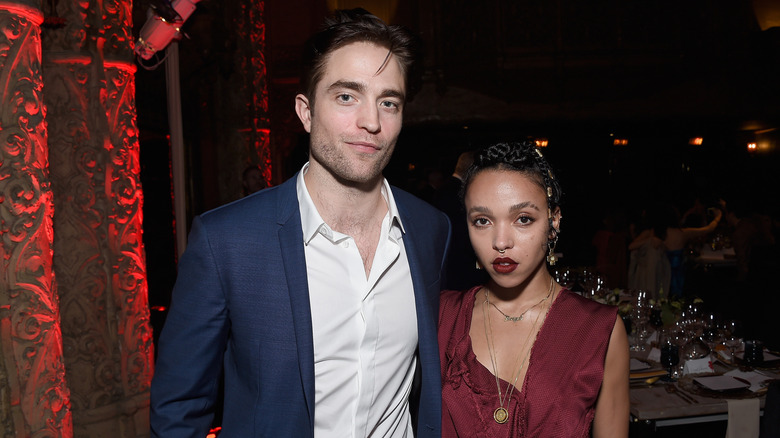 Robert Pattinson and FKA Twigs in December 2016