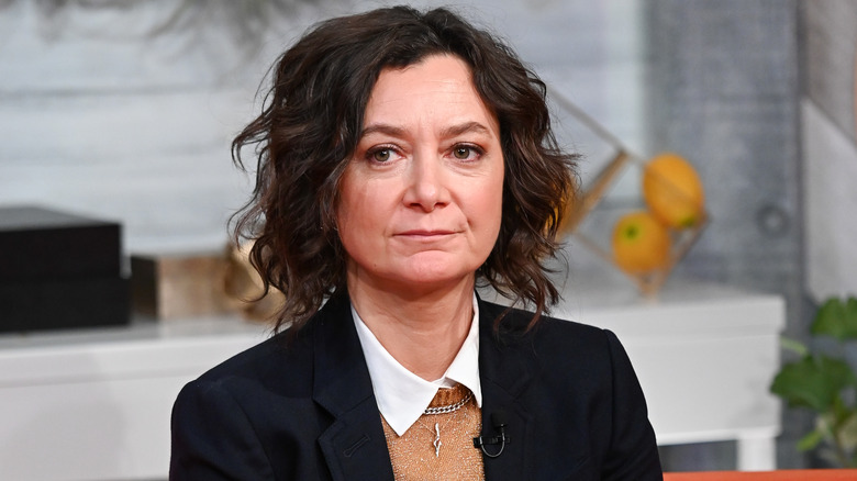 Sara Gilbert on the Talk 