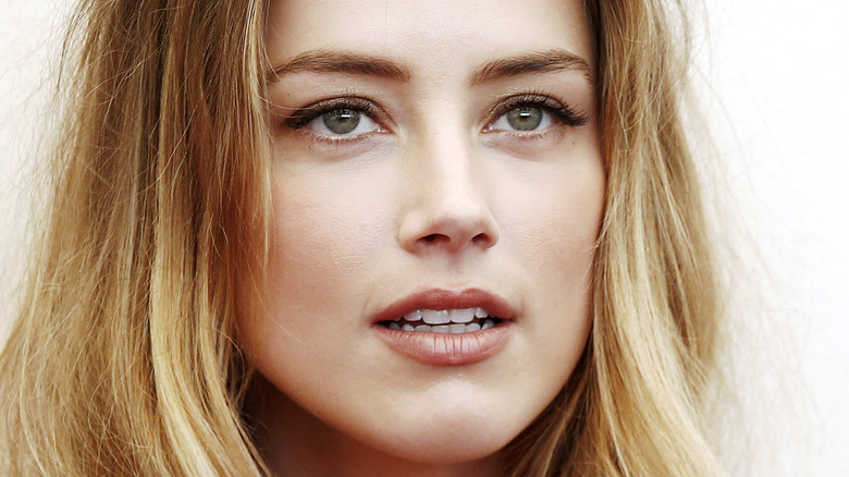 Amber Heard closeup