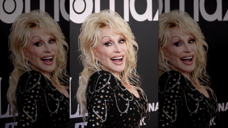 Dolly Parton attends the 37th Annual Rock & Roll Hall of Fame Induction Ceremony
