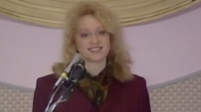 Kellyanne Conway speaking on the theme of school choice
