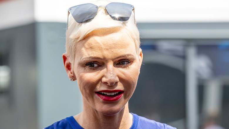 Princess Charlene at Formula 1 2022