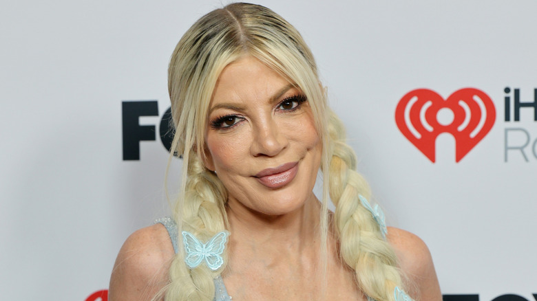 Tori Spelling at a Hollywood Event