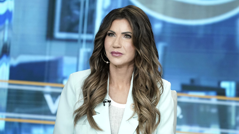 Kristi Noem in an interview in 2024