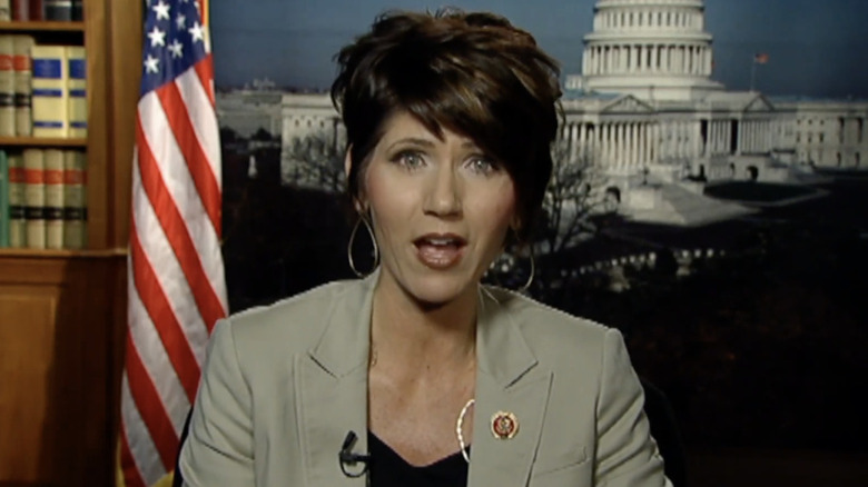 Kristi Noem speaking as a U.S. Representative in 2013