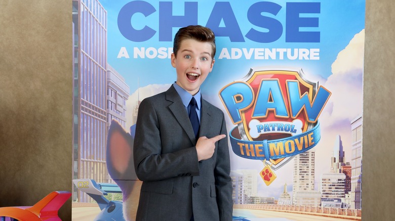 Iain Armitage at a screening of PAW Patrol: The Movie
