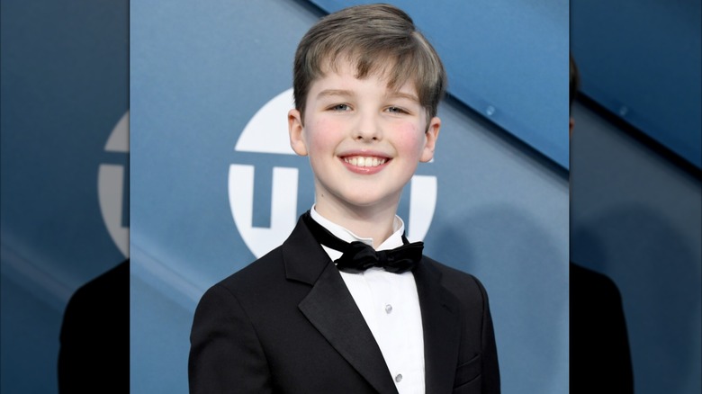 Iain Armitage smiling at the SAG Awards