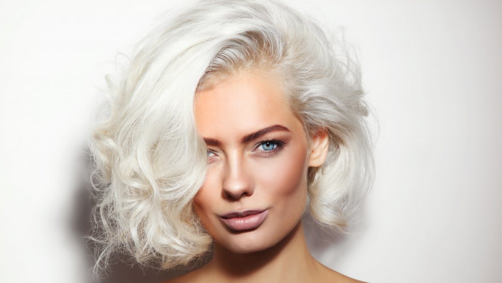 The Trick To Going Platinum Blonde Without Damaging Your Hair