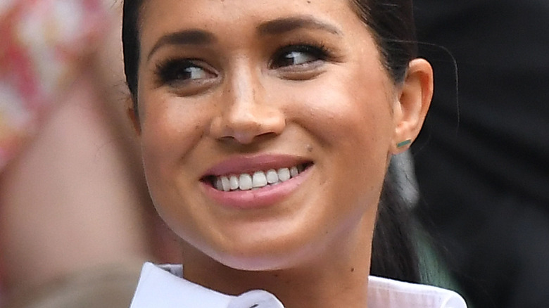 Meghan Markle smiling