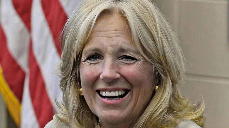 Jill Biden laughing