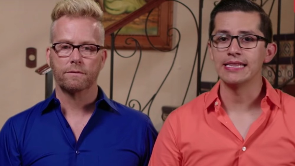 90 Day Fiance's Kenneth and Armando looking serious