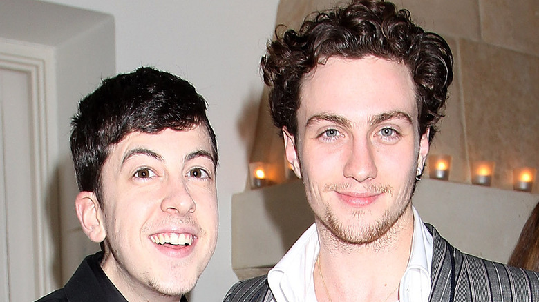  Aaron Taylor-Johnson and Christopher Mintz-Plasse at an event