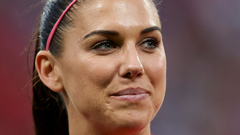 Alex Morgan close up