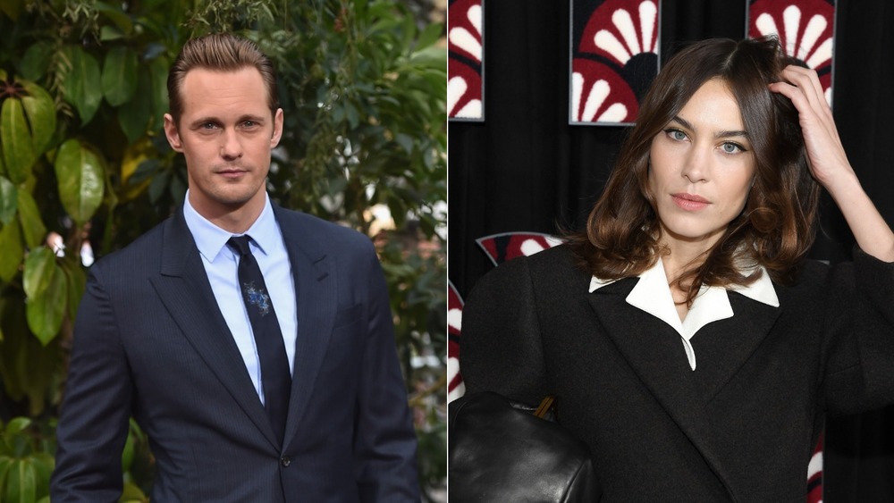 Alexander Skarsgard and Alexa Chung