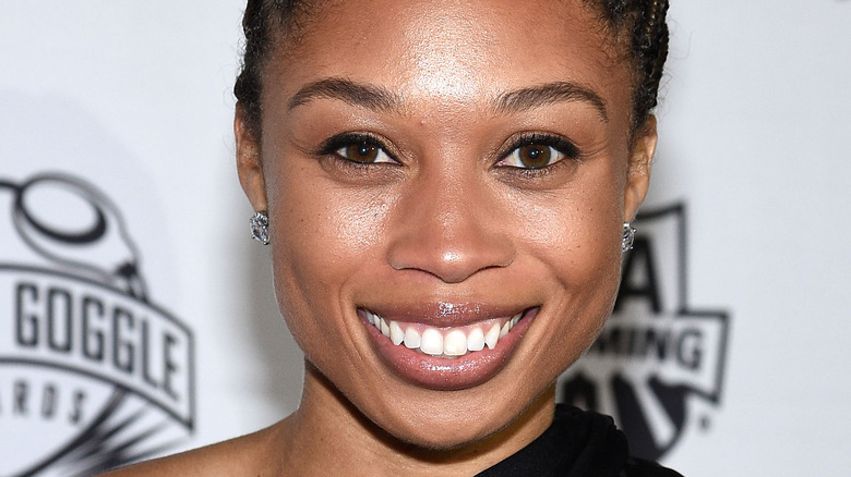 Allyson Felix at event