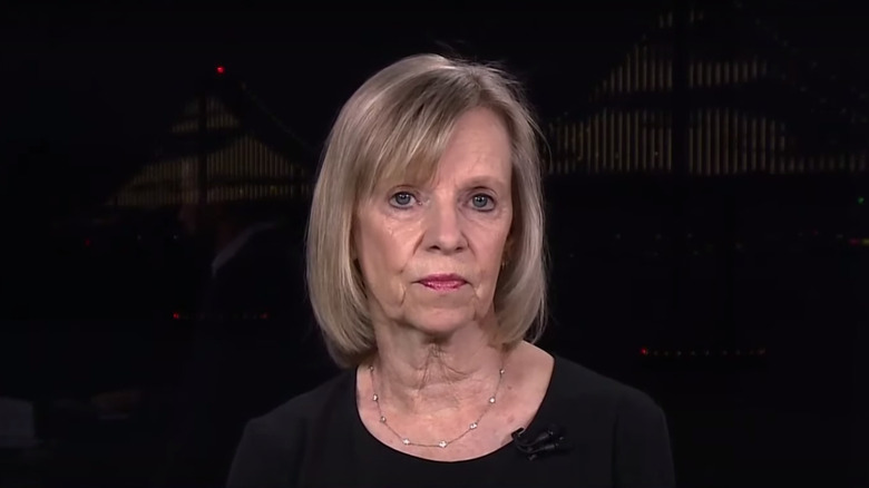 Ann Winblad giving an interview