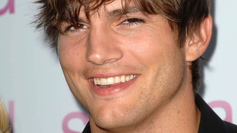 Ashton Kutcher at a premiere