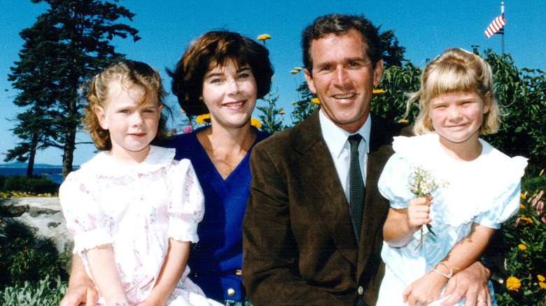 Jenna and Barbara Bush