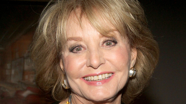 Barbara Walters smiling