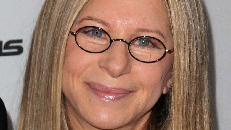 Barbra Streisand smiling