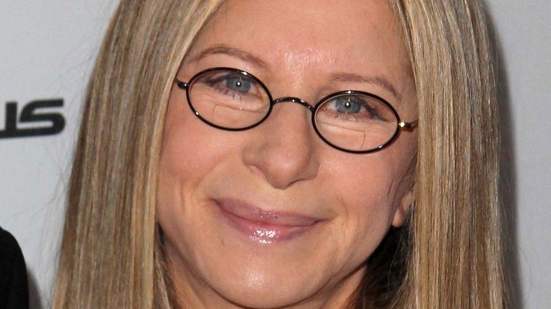 barbara streisand smiling