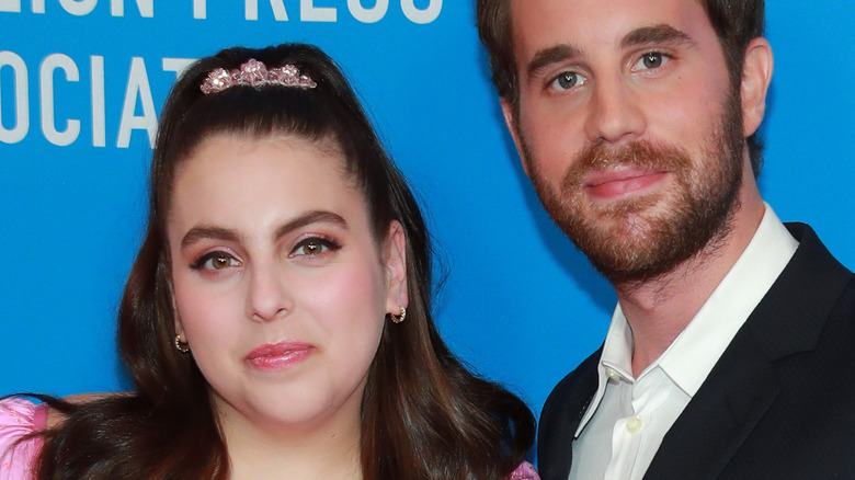 Beanie Feldstein and Ben Platt