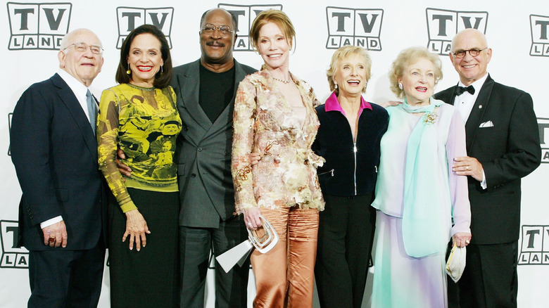 The cast of "The Mary Tyler Moore Show"