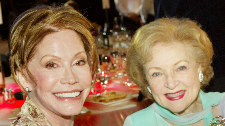 Betty White and Mary Tyler Moore