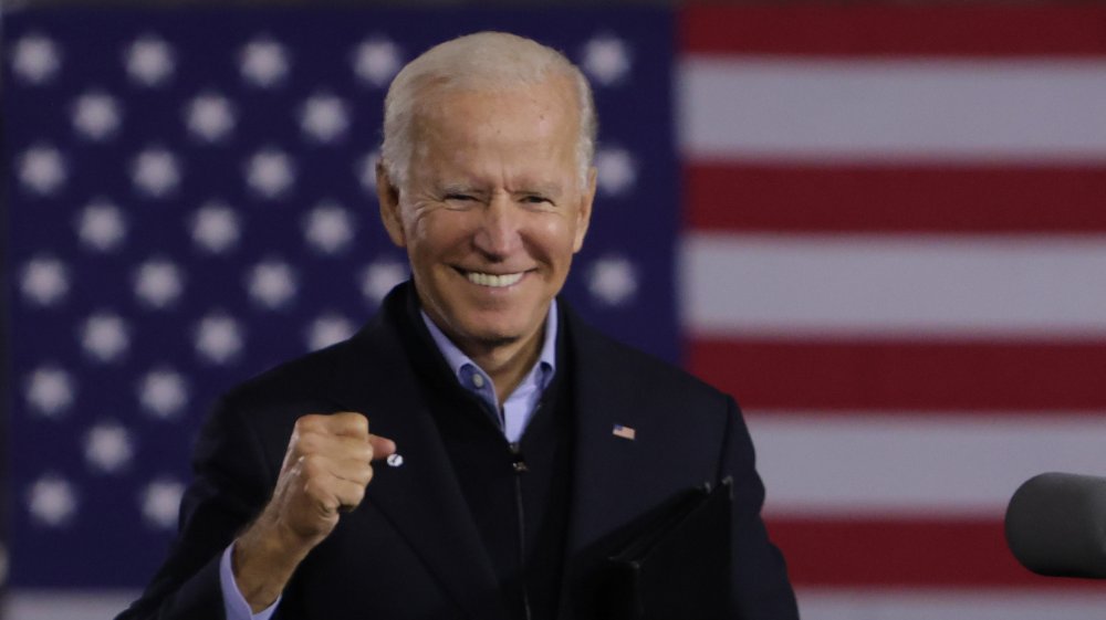 Joe Biden at campaign stop in Johnstown, PA in 2020