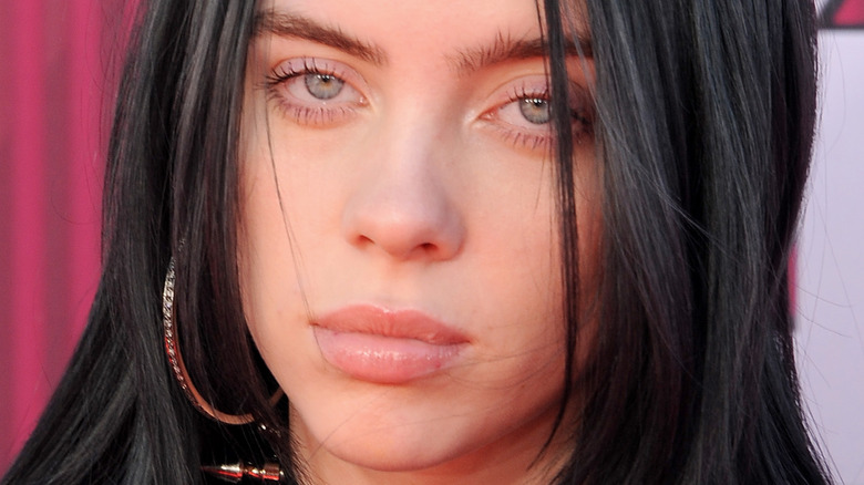 Billie Eilish celebrates the release of her new album "Happier Than Ever"