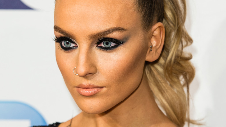 Perrie Edwards' blue eyes