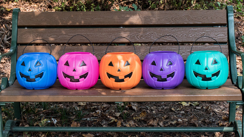 Halloween buckets