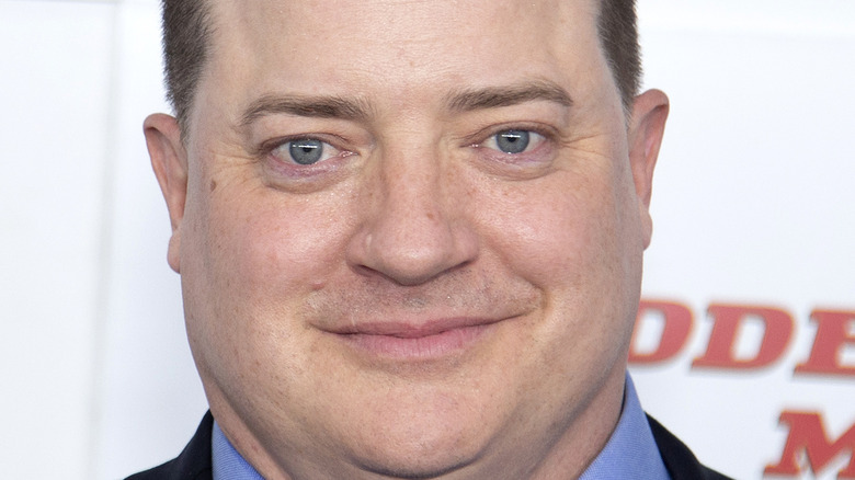 Brendan Fraser smiling