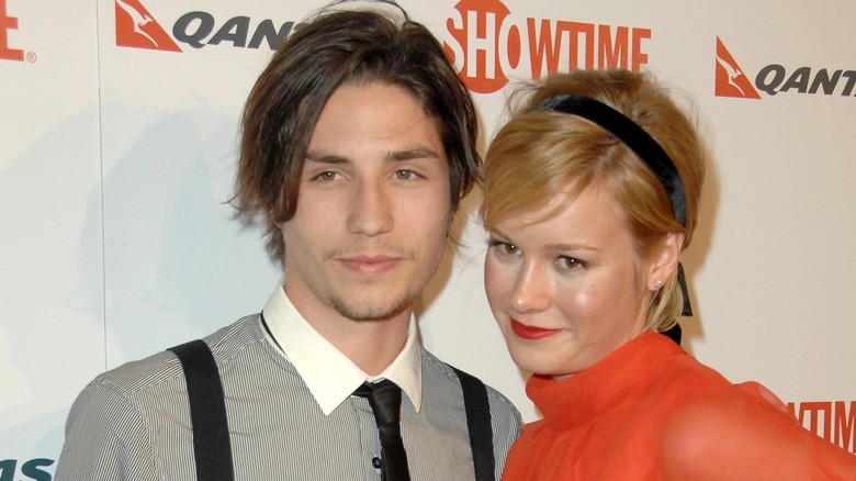 Brie Larson with John Patrick Amedori