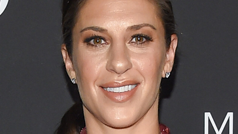 Carli Lloyd on the red carpet