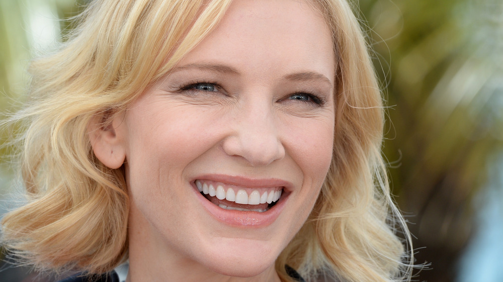 Actor Cate Blanchett smiling