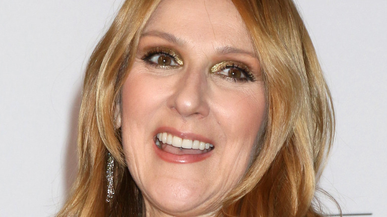 Celine Dion smiling