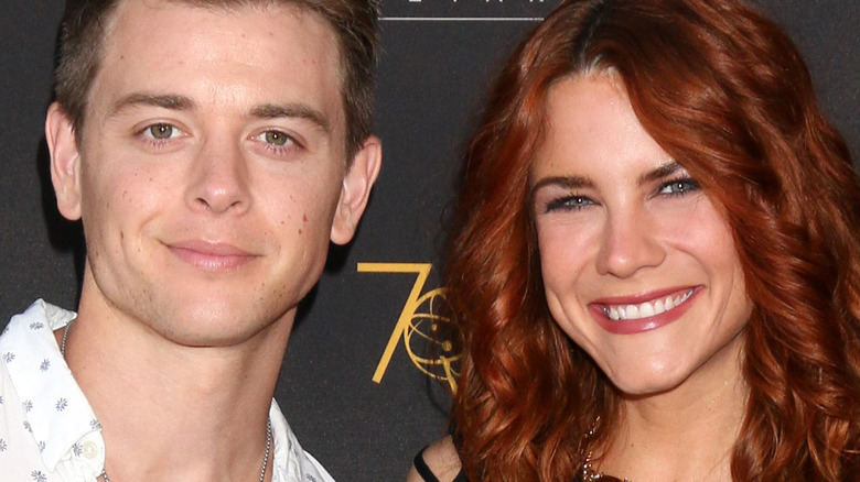 Chad Duell and Courtney Hope