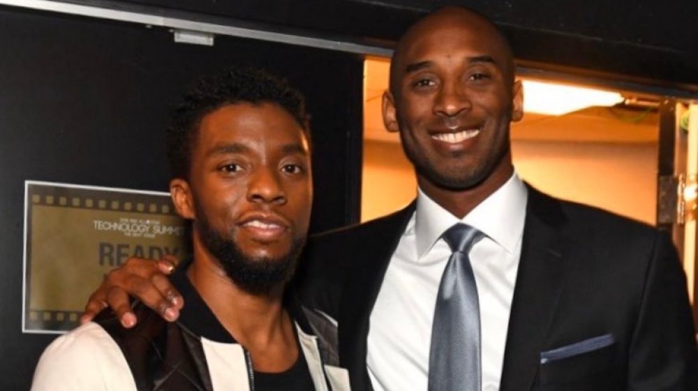 Chadwick Boseman and Kobe Bryant