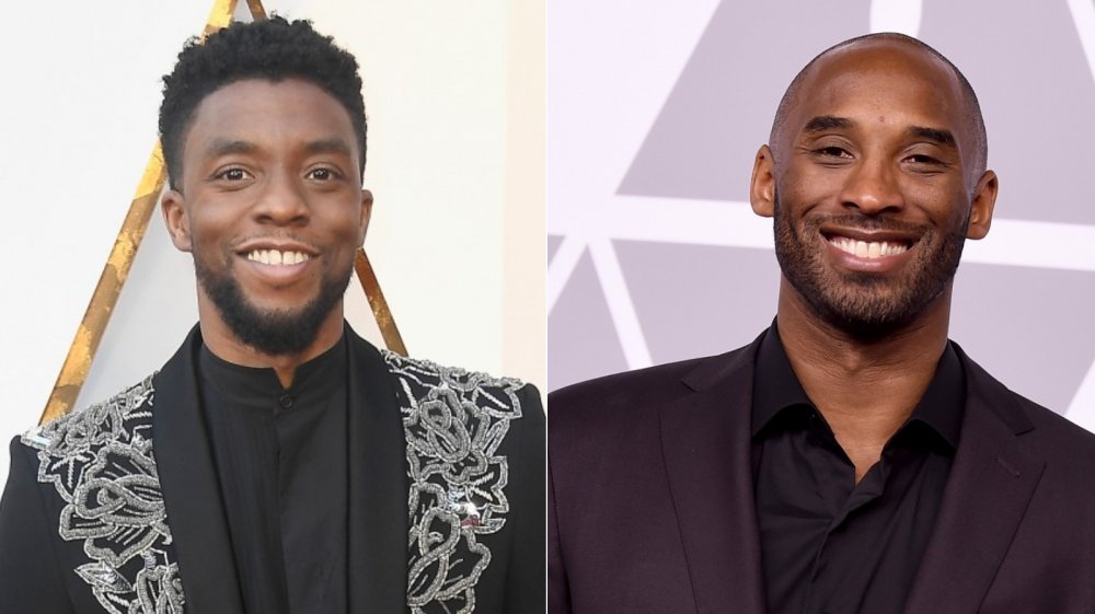 Chadwick Boseman and Kobe Bryant