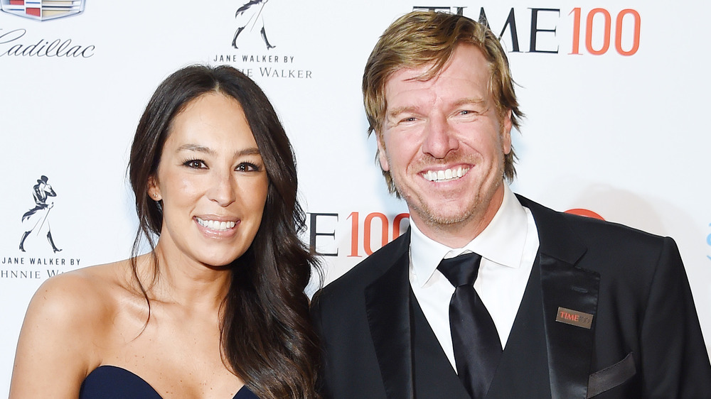 Joanna and Chip Gaines in formal attire