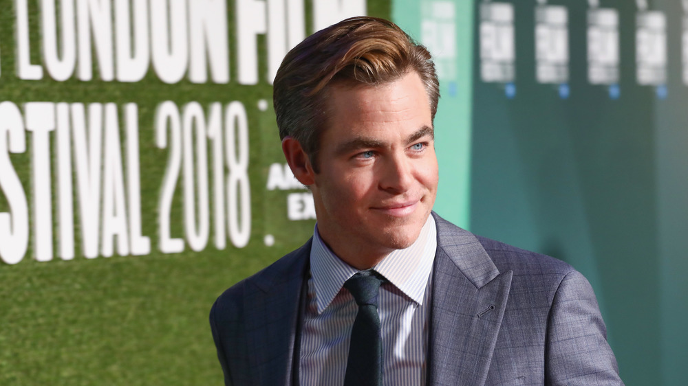 Chris Pine attending the London Film Festival