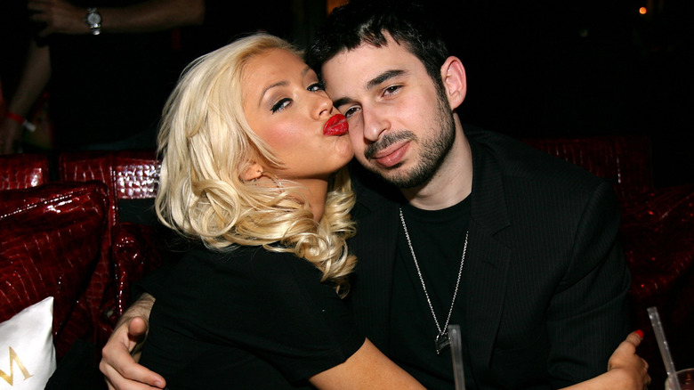 Christina Aguilera and her first husband, Jordan Bratman