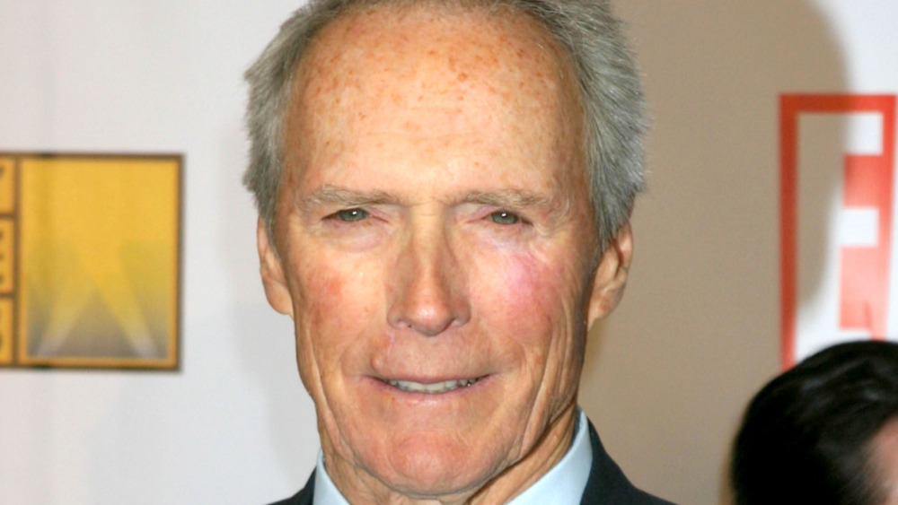 Clint Eastwood smiling