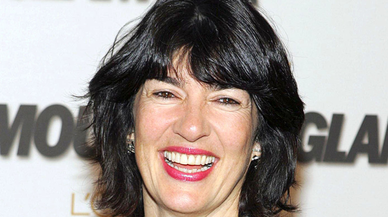 Christiane Amanpour on a Glamour red carpet