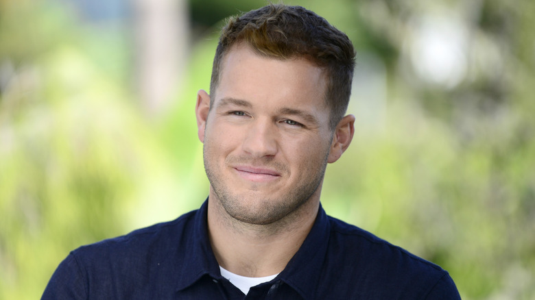 Colton Underwood smiles during an interview