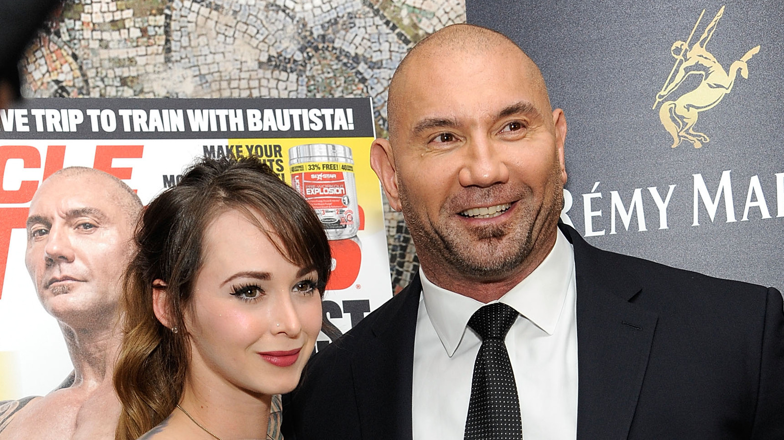 How many times has Dave Bautista been married?