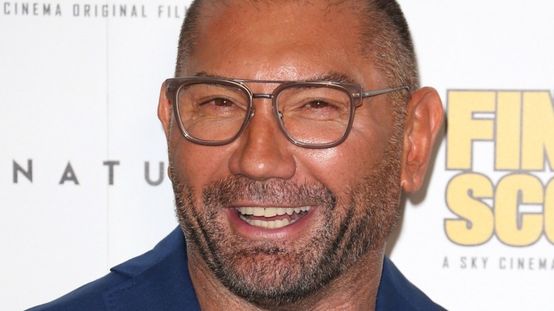 Dave Bautista smiling