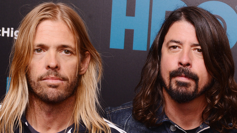 Taylor Hawkins and Dave Grohl 